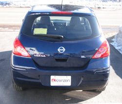 Here is the back of the Versa